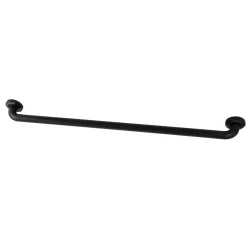 Best Metropolitan 36" Brass Decorative Grab Bar in Matte Black Grab Bars
