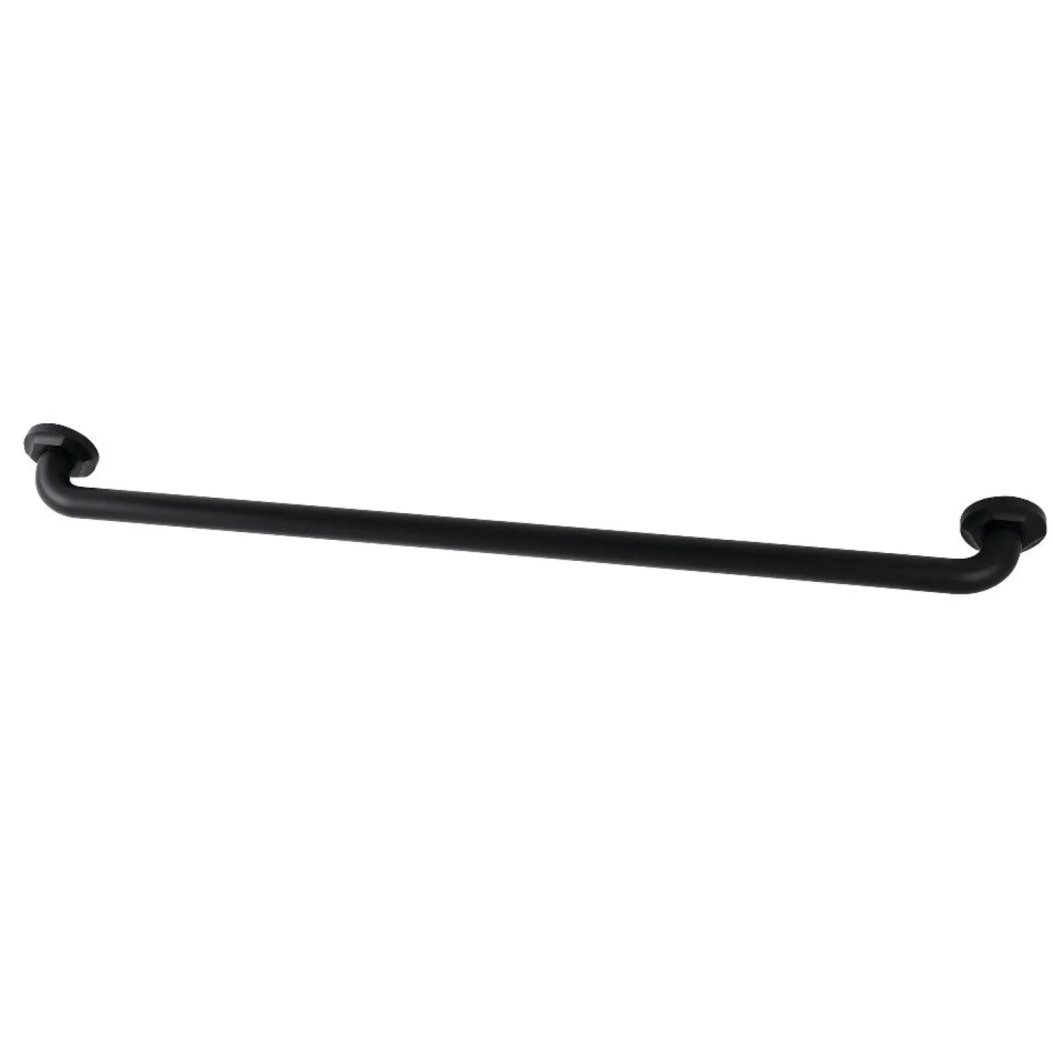 Best Metropolitan 36" Brass Decorative Grab Bar in Matte Black Grab Bars