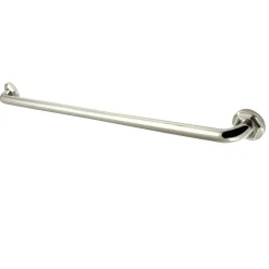 Best Metropolitan 36" Brass Decorative Grab Bar in Polished Nickel Grab Bars