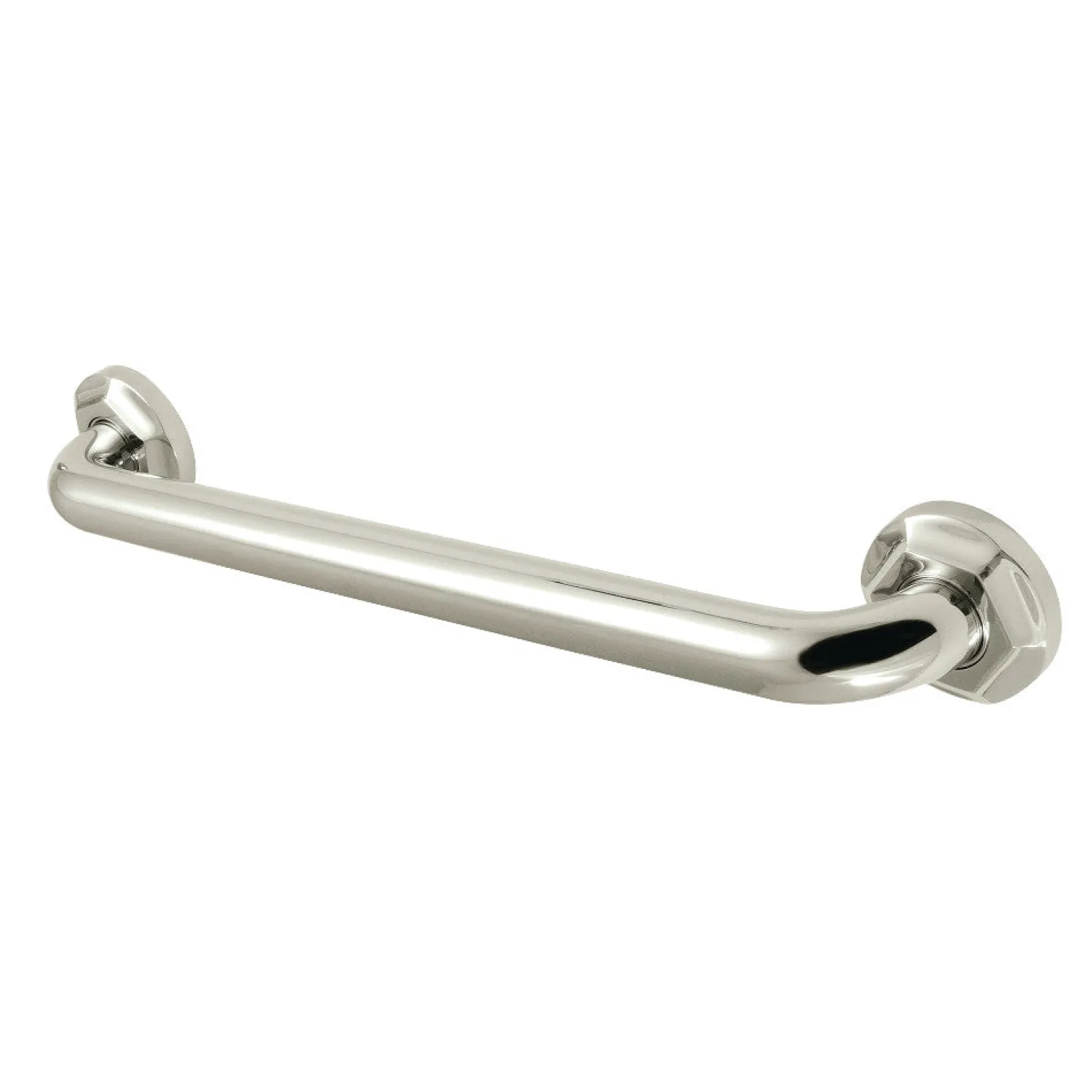 Outlet Metropolitan 18" Brass Decorative Grab Bar in Polished Nickel Grab Bars