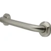 Online Metropolitan 32" Brass Decorative Grab Bar in Brushed Nickel Grab Bars
