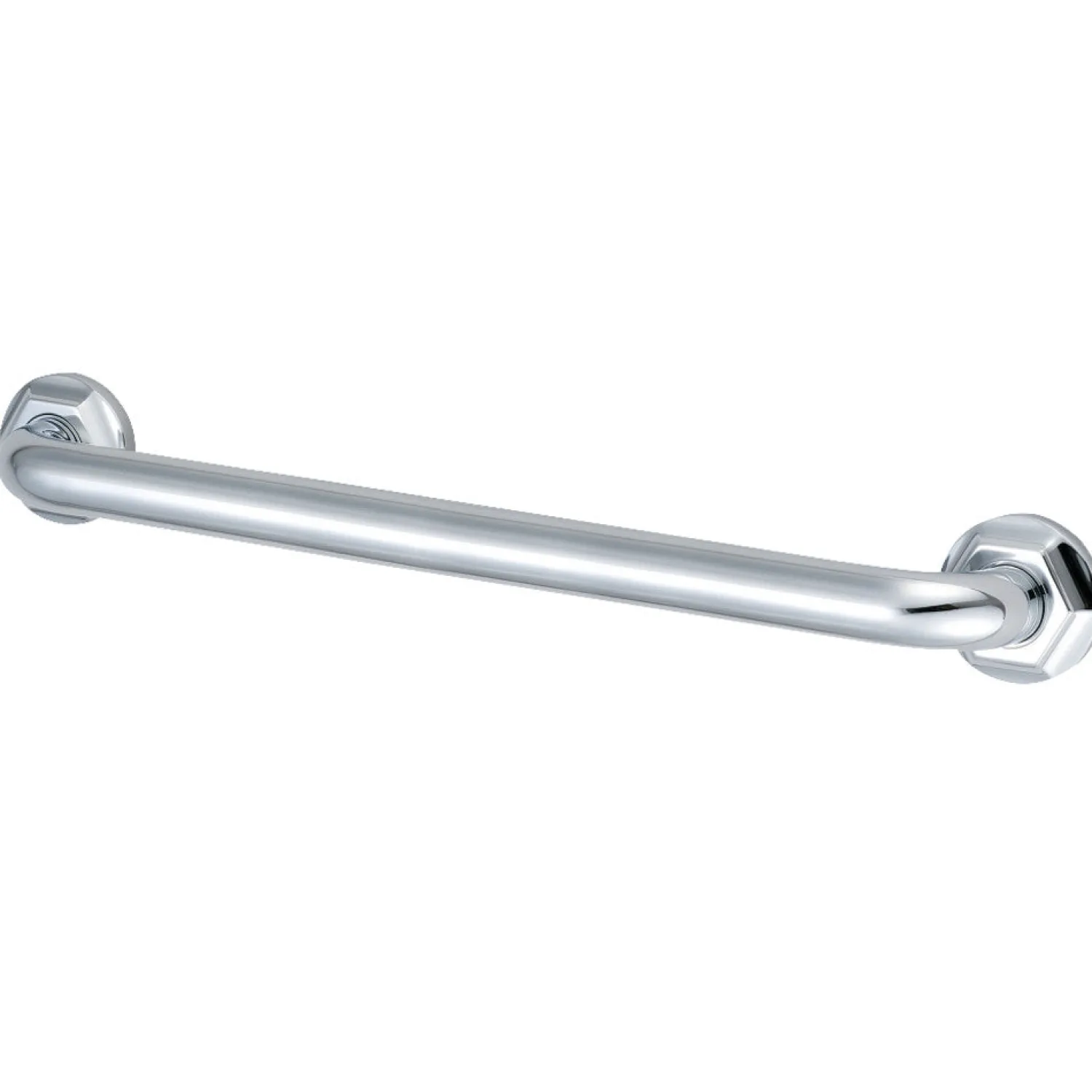 Outlet Metropolitan 32" Brass Decorative Grab Bar in Polished Chrome Grab Bars