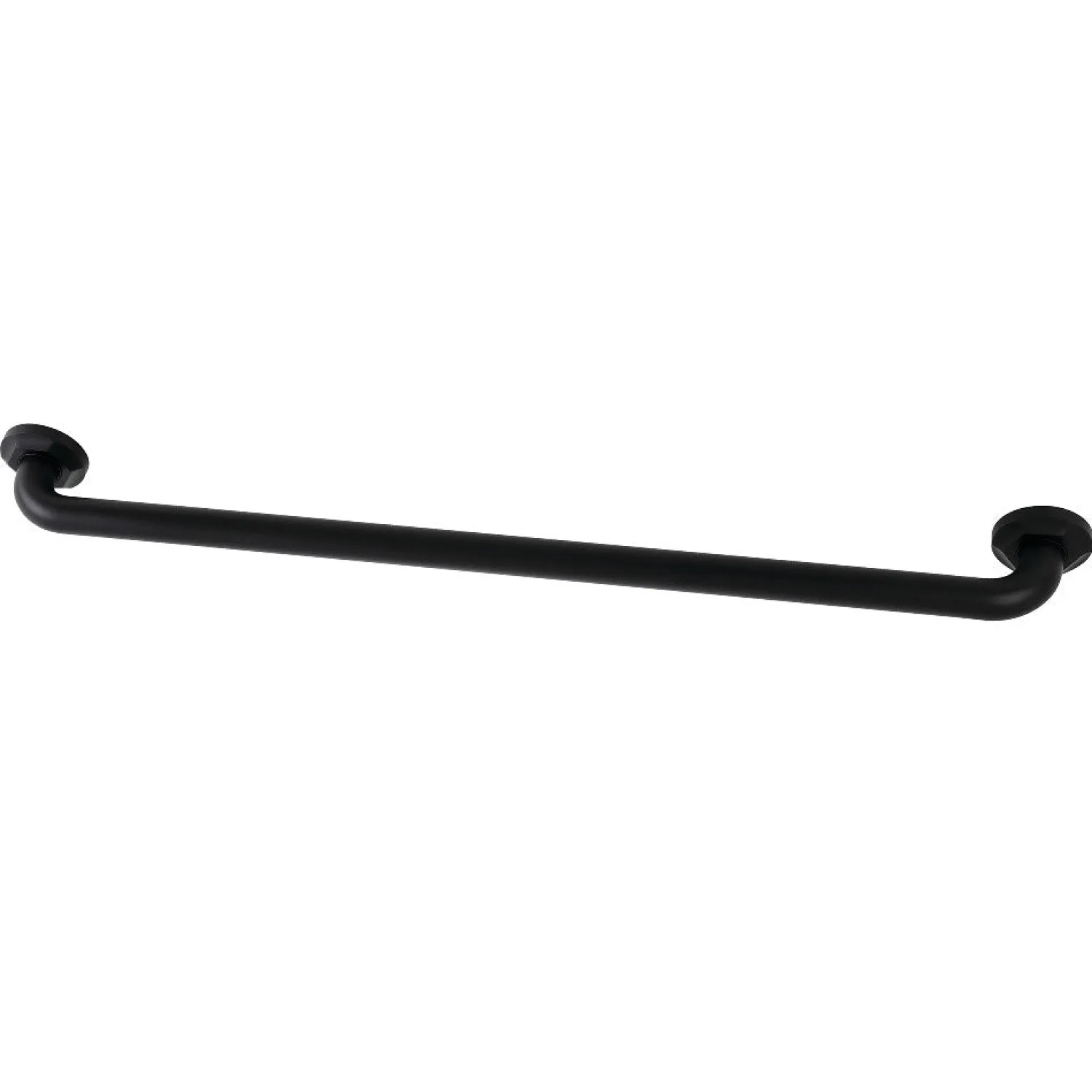 Discount Metropolitan 32" Brass Decorative Grab Bar in Matte Black Grab Bars