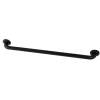 Hot Metropolitan 30" Brass Decorative Grab Bar in Matte Black Grab Bars