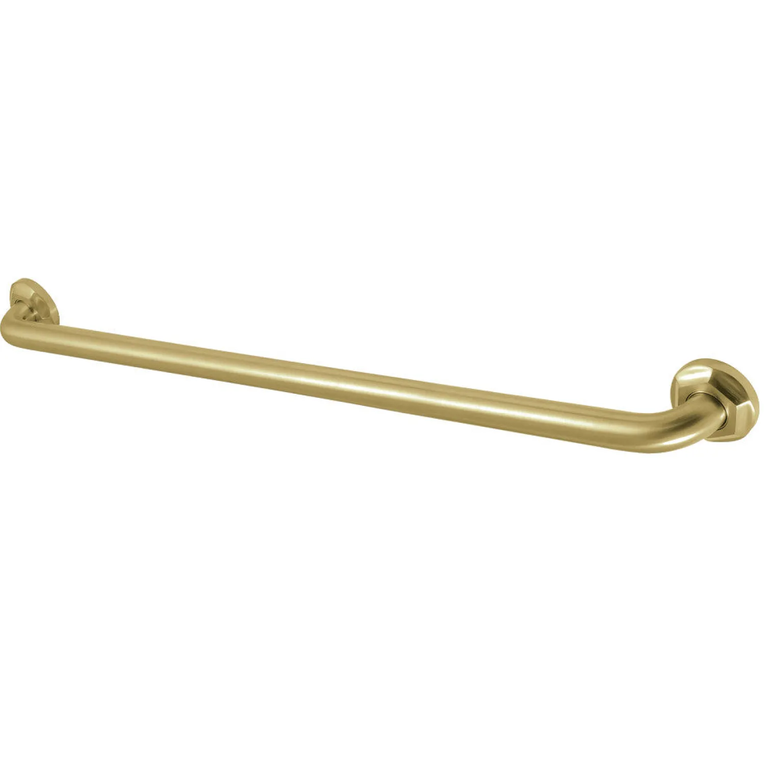 Clearance Metropolitan 30" Brass Decorative Grab Bar in Brushed Brass Grab Bars