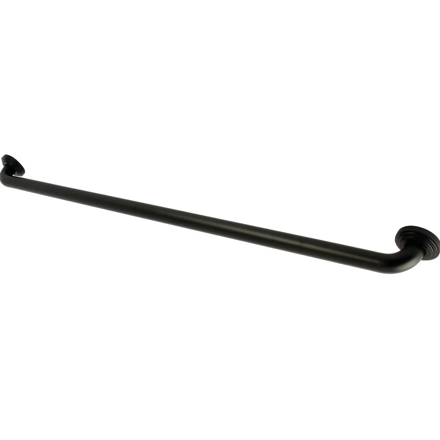 Clearance Milano 42" Brass ADA Grab Bar in Matte Black Grab Bars