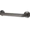 Online Milano 30" Brass Decorative Grab Bar in Brushed Nickel Grab Bars