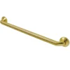Clearance Milano 24" Brass Decorative Grab Bar in Brushed Brass Grab Bars