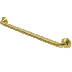 Clearance Milano 24" Brass Decorative Grab Bar in Brushed Brass Grab Bars