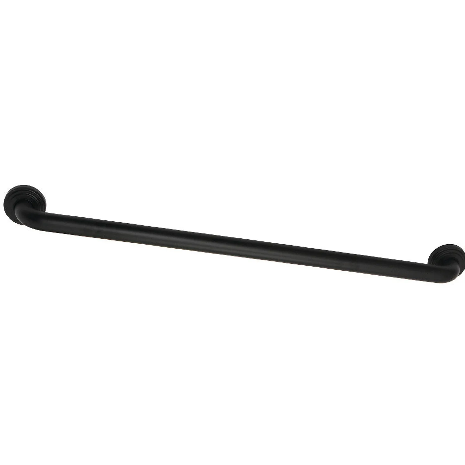 Discount Milano 30" Brass Decorative Grab Bar in Matte Black Grab Bars