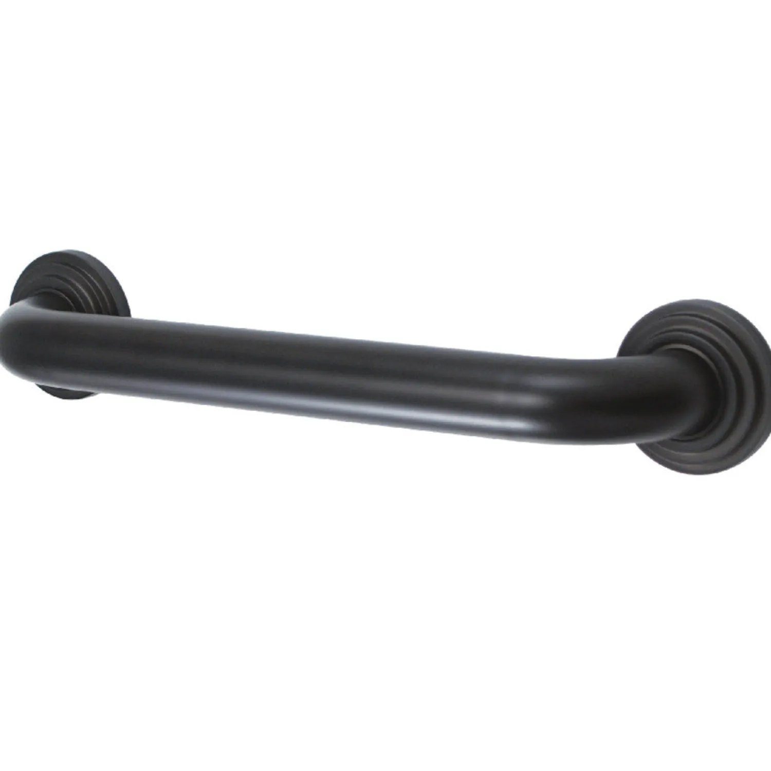 Sale Milano 12" Brass Decorative Grab Bar in Oil Rubbed Bronze Grab Bars