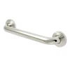 Clearance Milano 12" Brass Decorative Grab Bar in Polished Nickel Grab Bars
