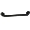 Milano 18" Brass Decorative Grab Bar in Matte Black Grab Bars