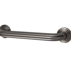 Clearance Milano 24" Brass Decorative Grab Bar in Brushed Nickel Grab Bars