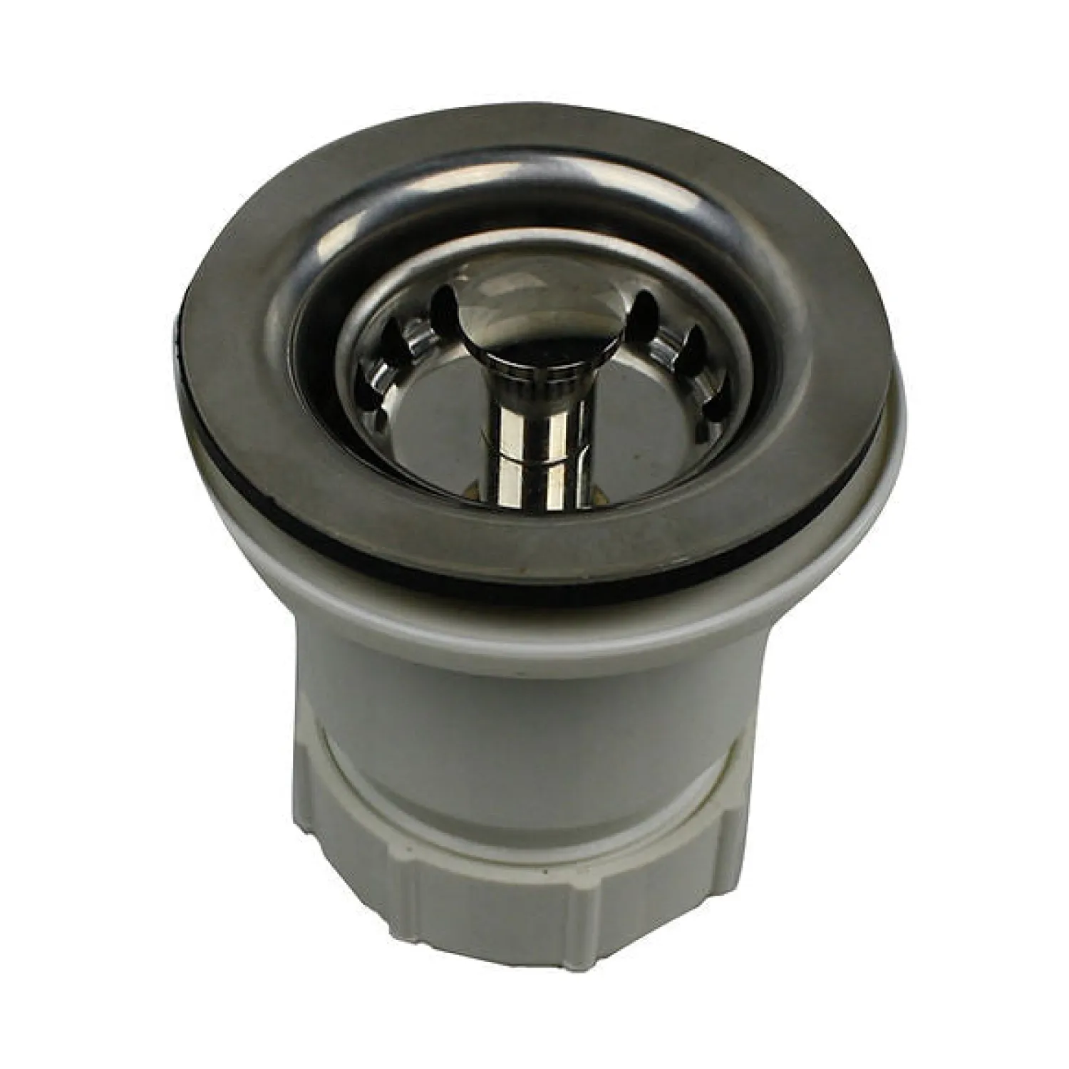 Hot 2 3/4" Bar Sink Drain in Brushed Nickel Sink Drains, Disposer Flanges & Air Gaps|Bar Sink Drains