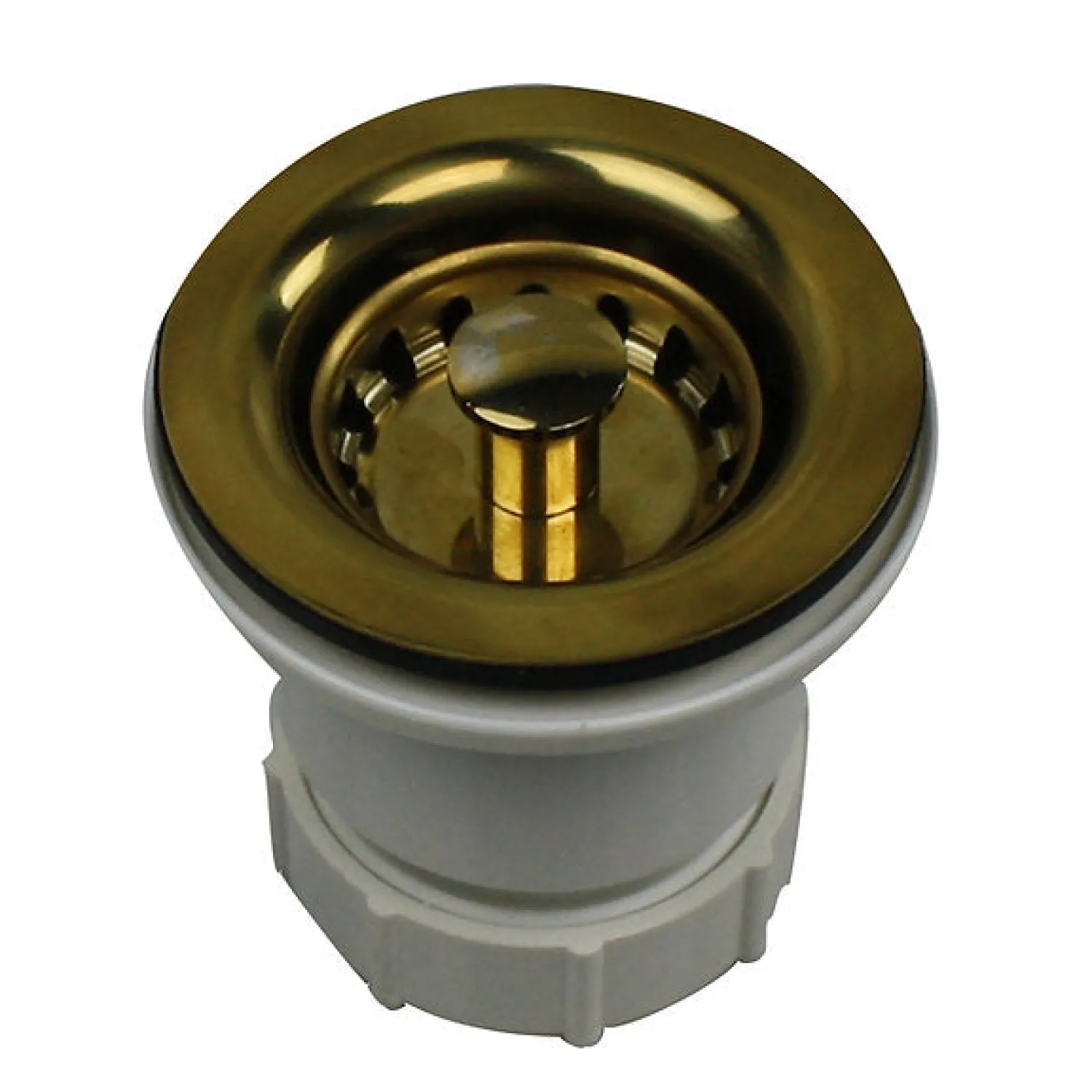 Clearance 2 3/4" Bar Sink Drain in Polished Brass Sink Drains, Disposer Flanges & Air Gaps|Bar Sink Drains
