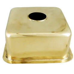 Discount 17" Bright Brass Bar Sink Drop-In / Top Mount Sinks|Single Bowl Sinks