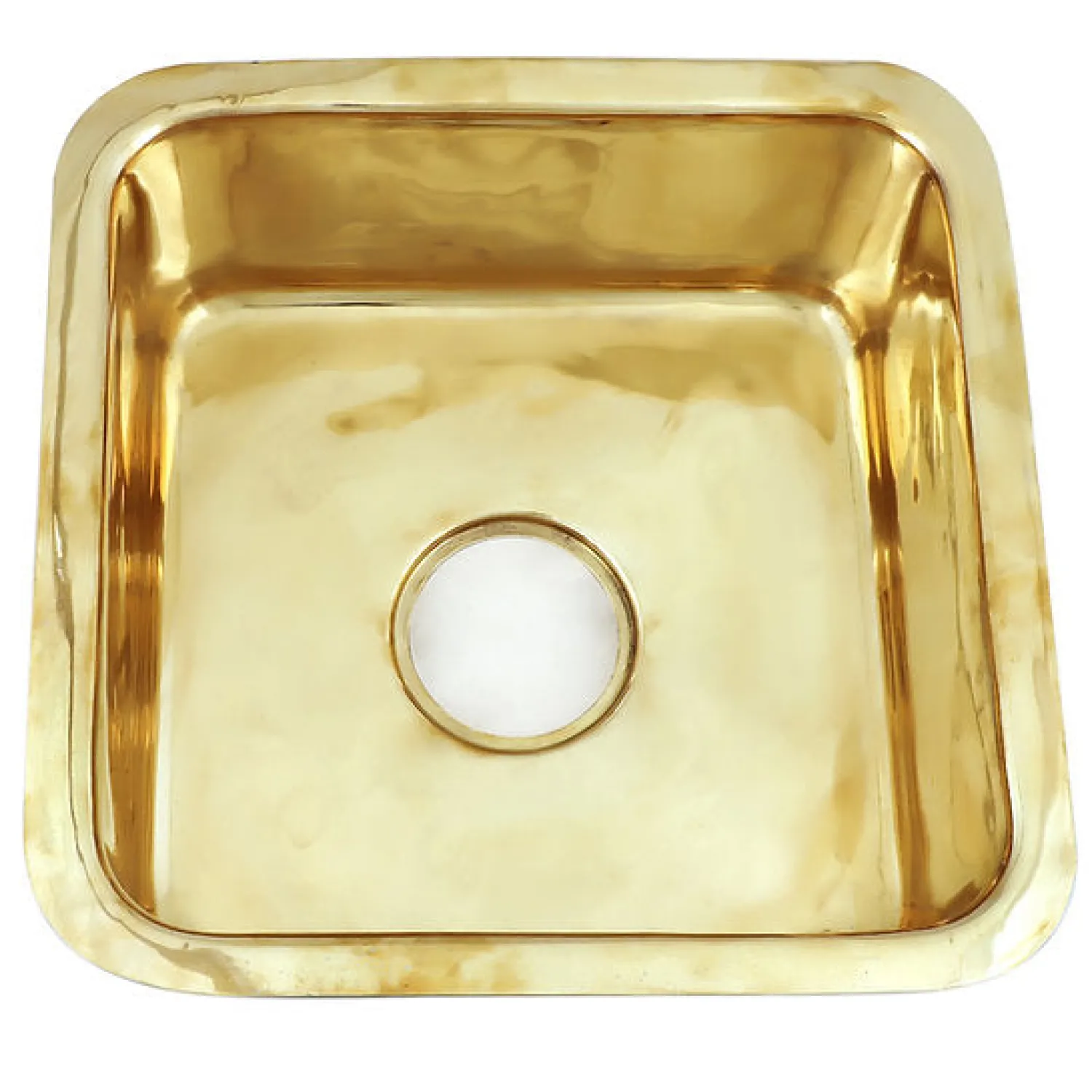 Discount 17" Bright Brass Bar Sink Drop-In / Top Mount Sinks|Single Bowl Sinks