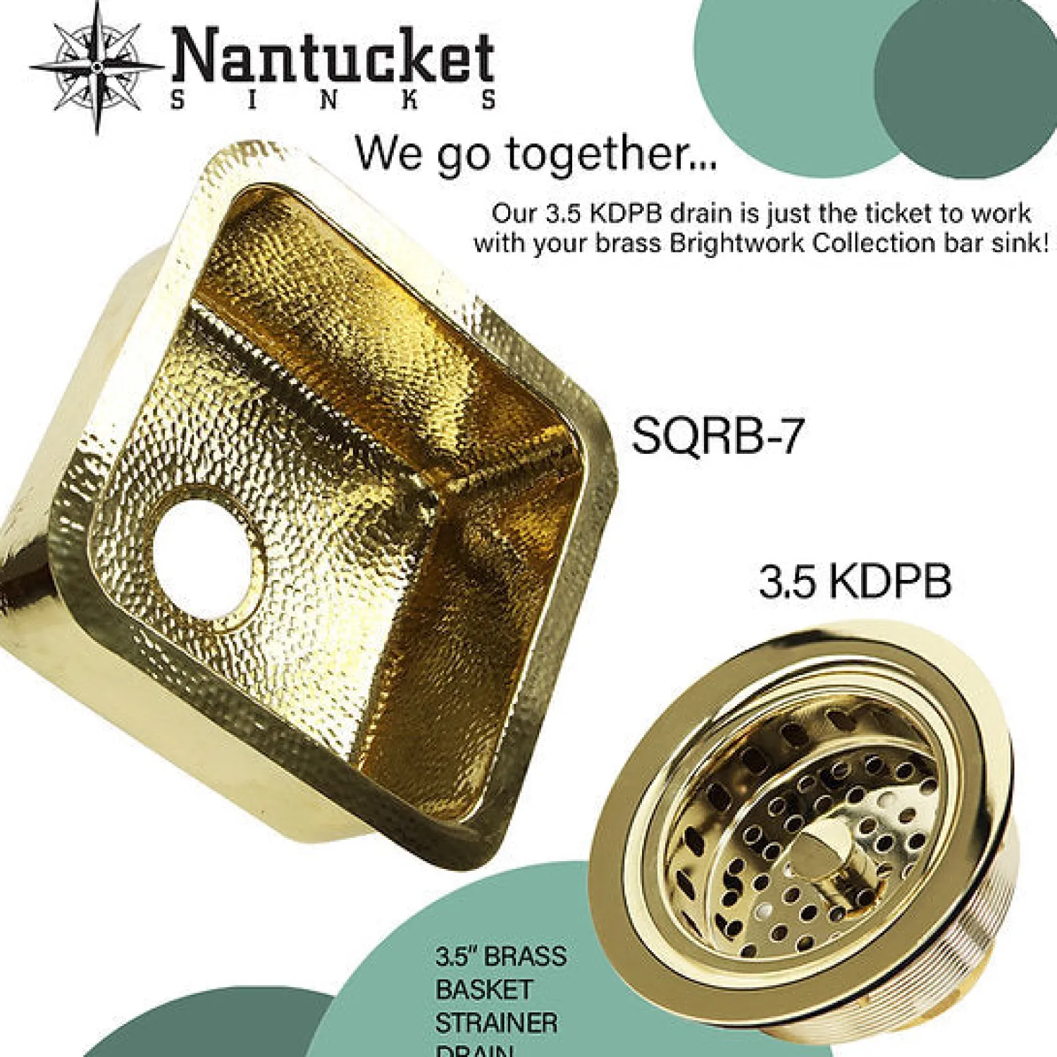 Outlet Bright Hammered Brass 17" Undermount Bar Sink Single Bowl Sinks|Undermount Sinks