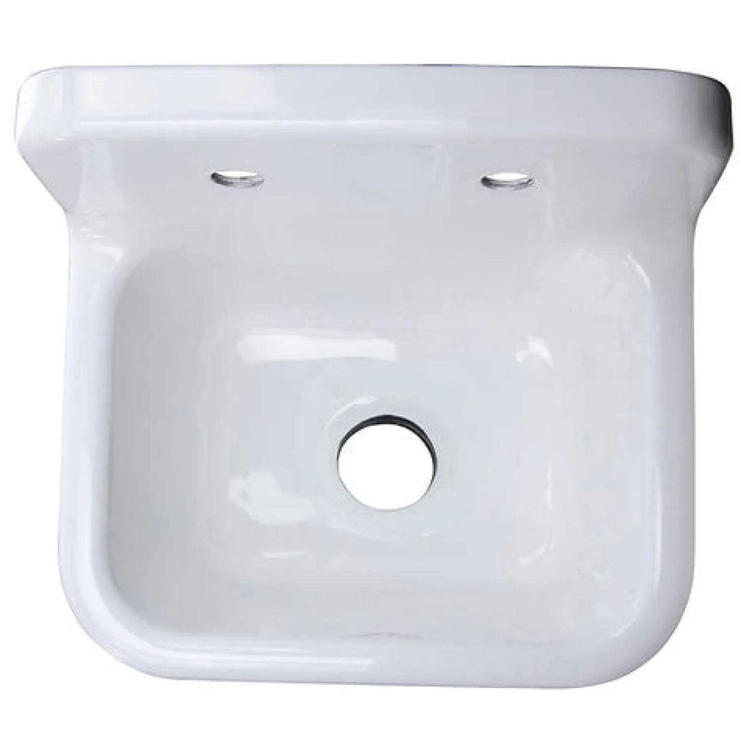 22" Cast Iron Wallmount Utility Sink Laundry & Utility Sinks