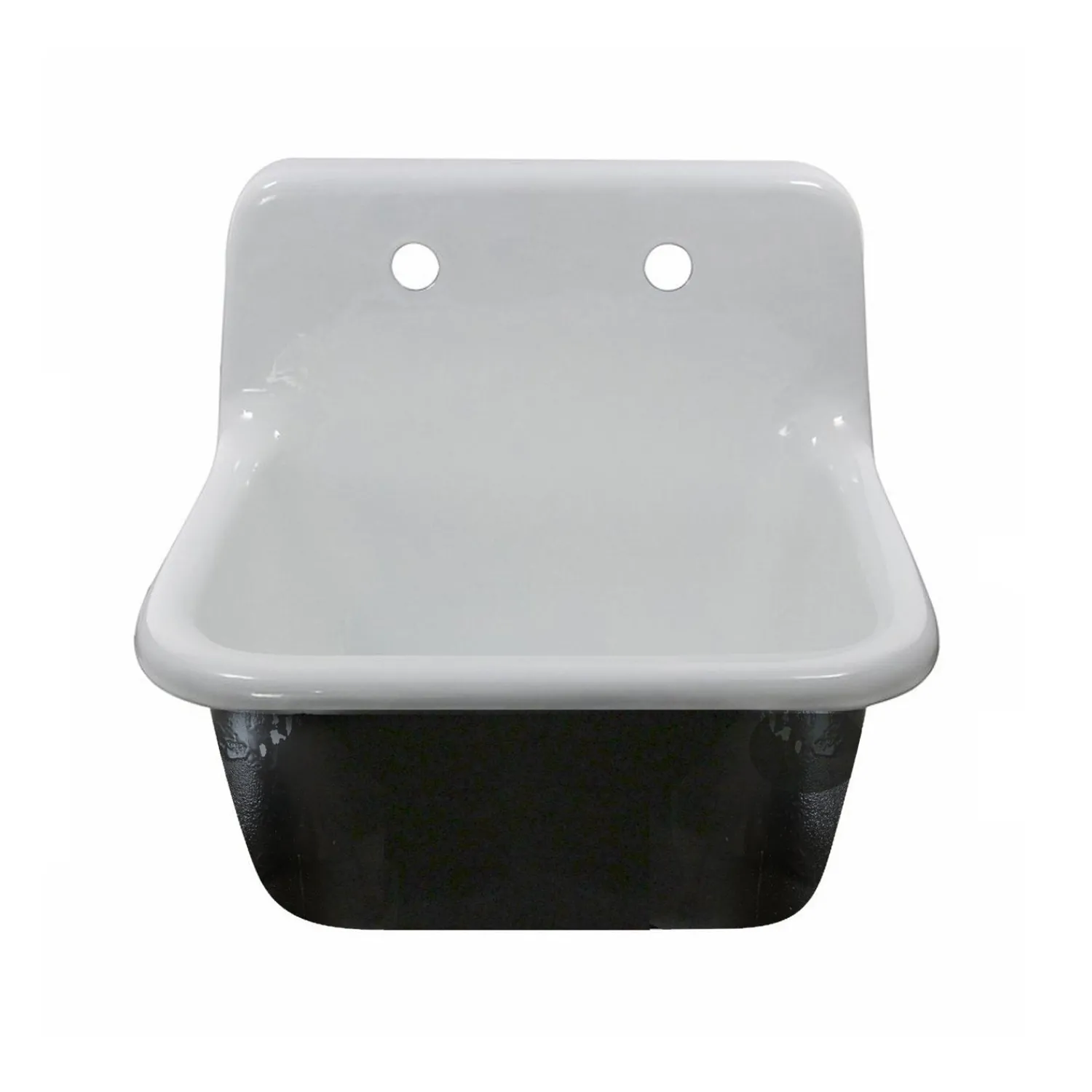 22" Cast Iron Wallmount Utility Sink Laundry & Utility Sinks