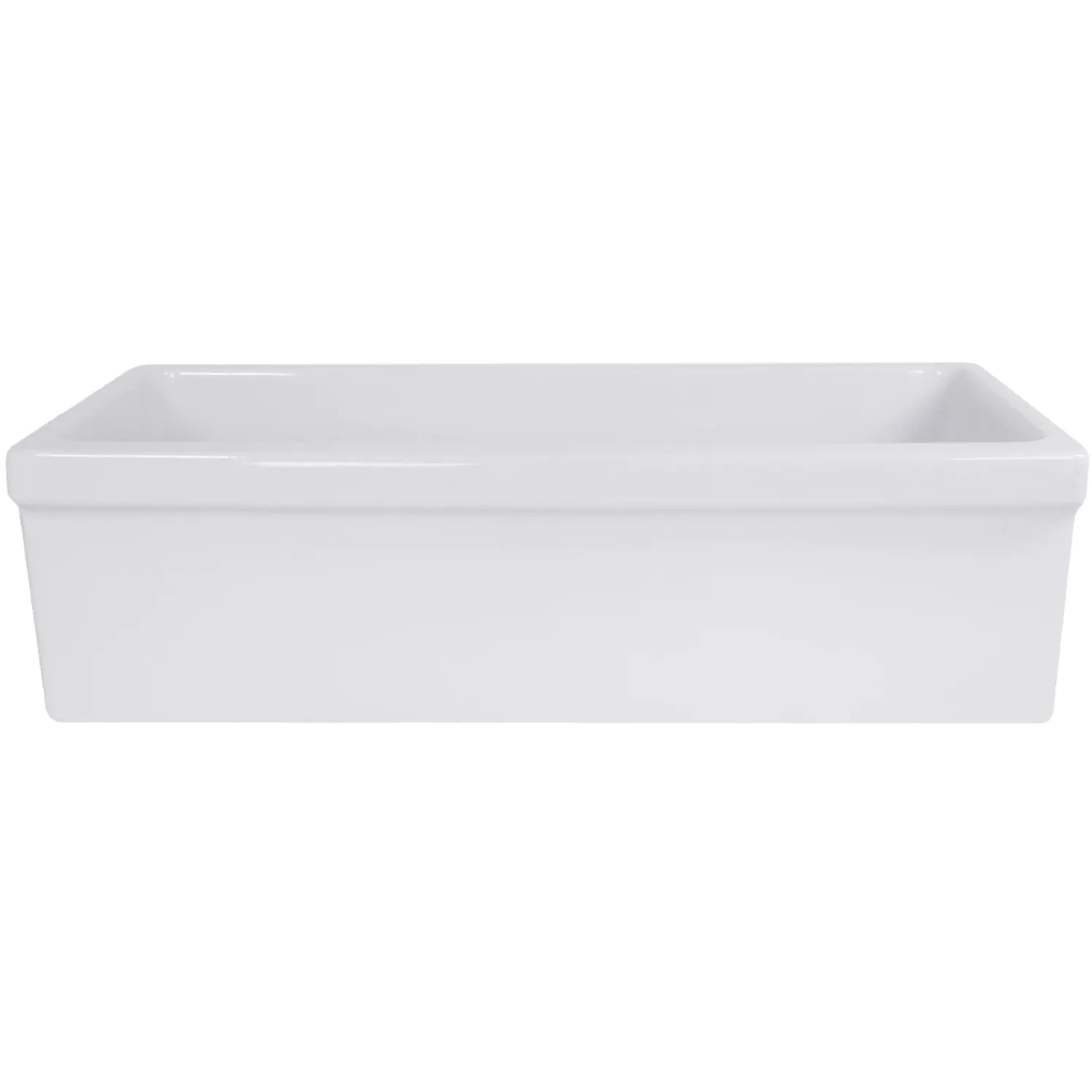 Sale 36" Decorative Farmhouse Fireclay Sink Single Bowl Sinks|Apron Front / Farmhouse Sinks