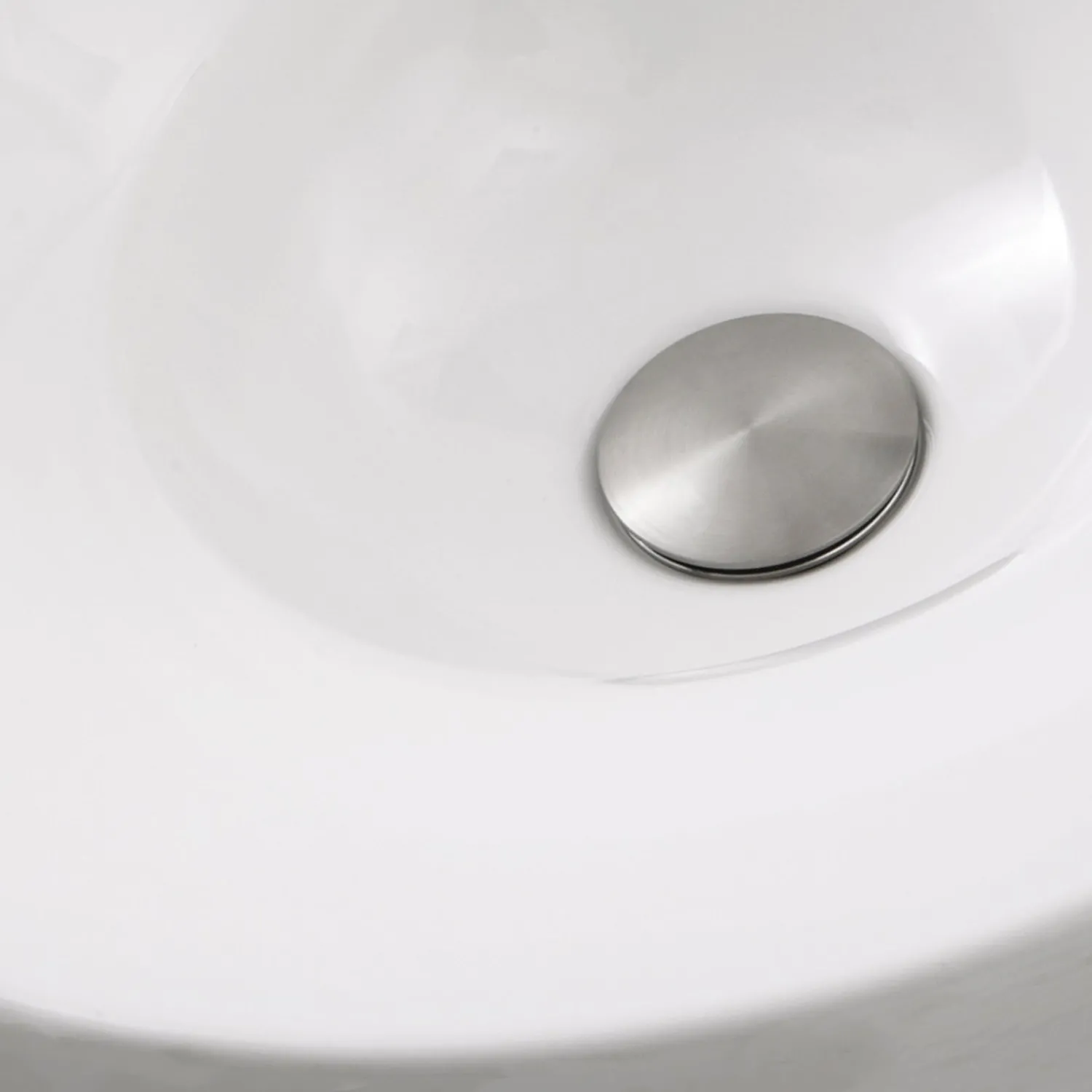 Hot Dinard Italian Fireclay Vanity Sink Semi-Recessed Sinks
