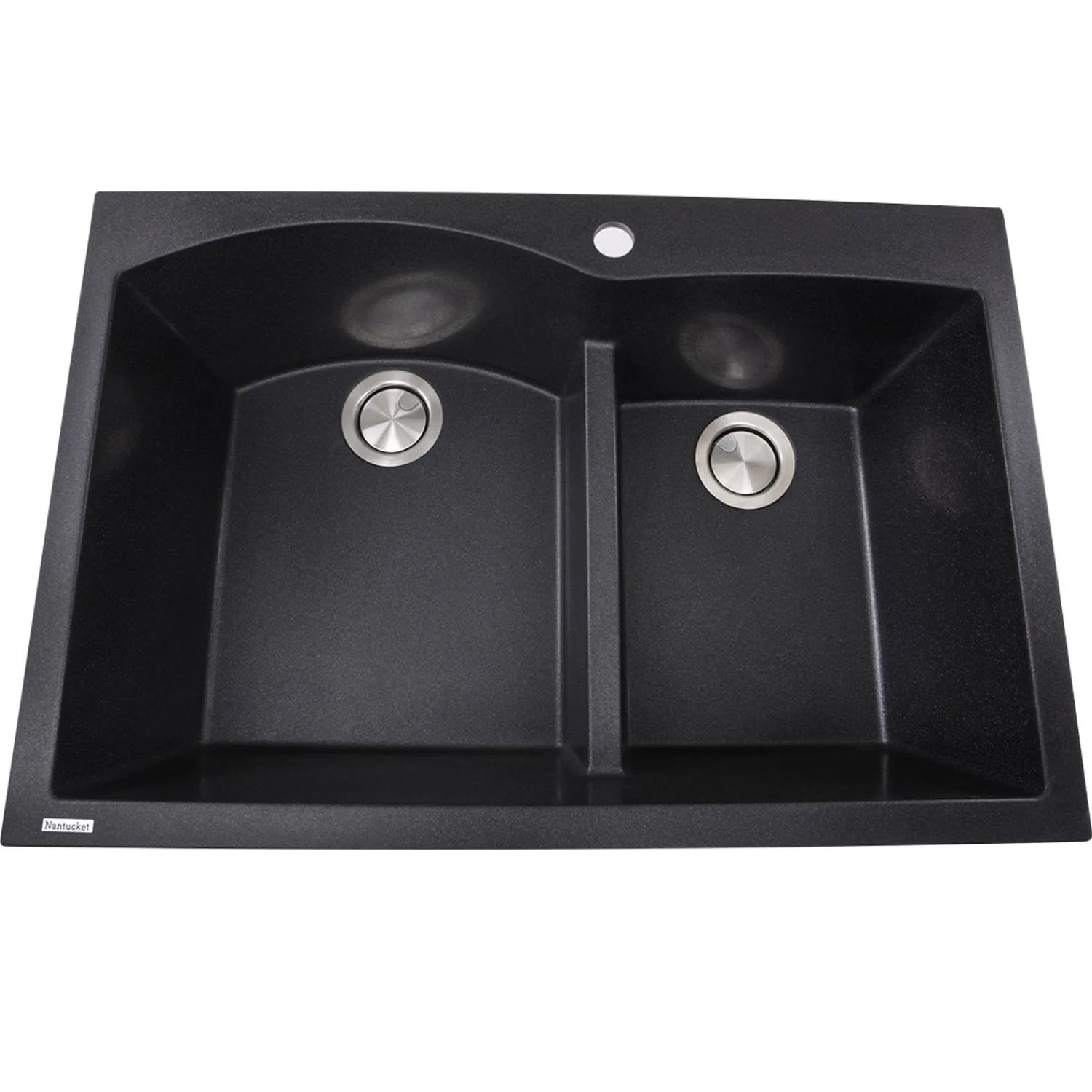 Best 60/40 Double Bowl Dual-Mount Granite Composite Drop-In / Top Mount Sinks|Double Bowl Sinks