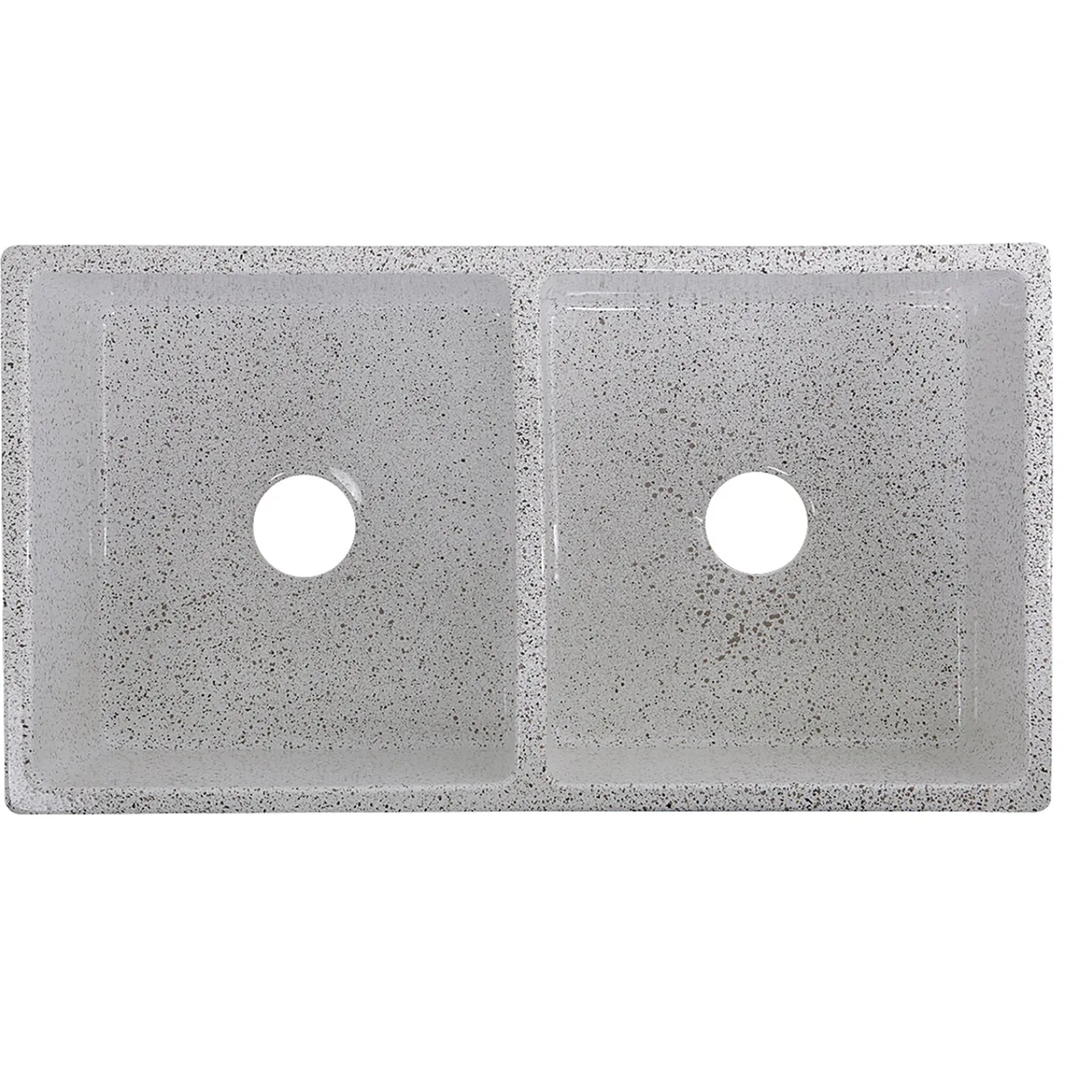 New Double Bowl Farmhouse Fireclay Sink with Pietra Sarda Finish Double Bowl Sinks|Apron Front / Farmhouse Sinks