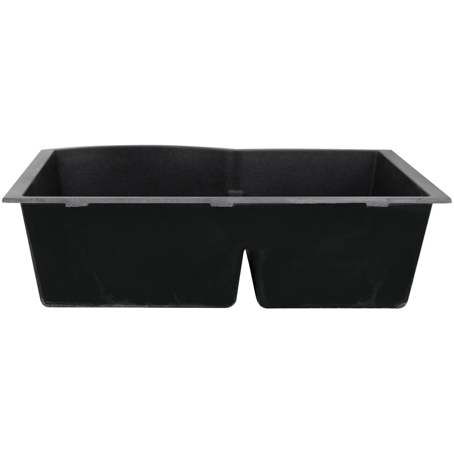 Clearance 60/40 Double Bowl Undermount Granite Composite Double Bowl Sinks|Undermount Sinks