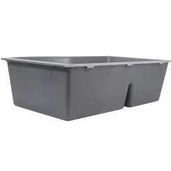 Clearance 60/40 Double Bowl Undermount Granite Composite Double Bowl Sinks|Undermount Sinks
