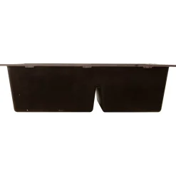 Clearance 60/40 Double Bowl Undermount Granite Composite Double Bowl Sinks|Undermount Sinks