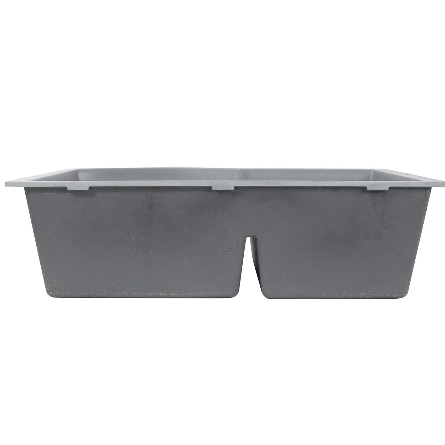 Clearance 60/40 Double Bowl Undermount Granite Composite Double Bowl Sinks|Undermount Sinks