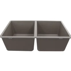 New 50/50 Double Bowl Undermount Granite Composite Double Bowl Sinks|Undermount Sinks