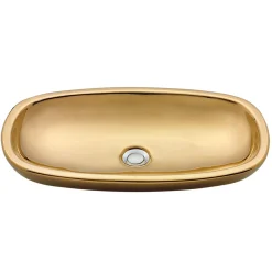Hot Dubai Italian Fireclay Vanity Sink Above Counter / Vessel Sinks