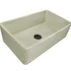 33" Farmhouse Fireclay Sink with Shabby Green Finish Single Bowl Sinks|Apron Front / Farmhouse Sinks