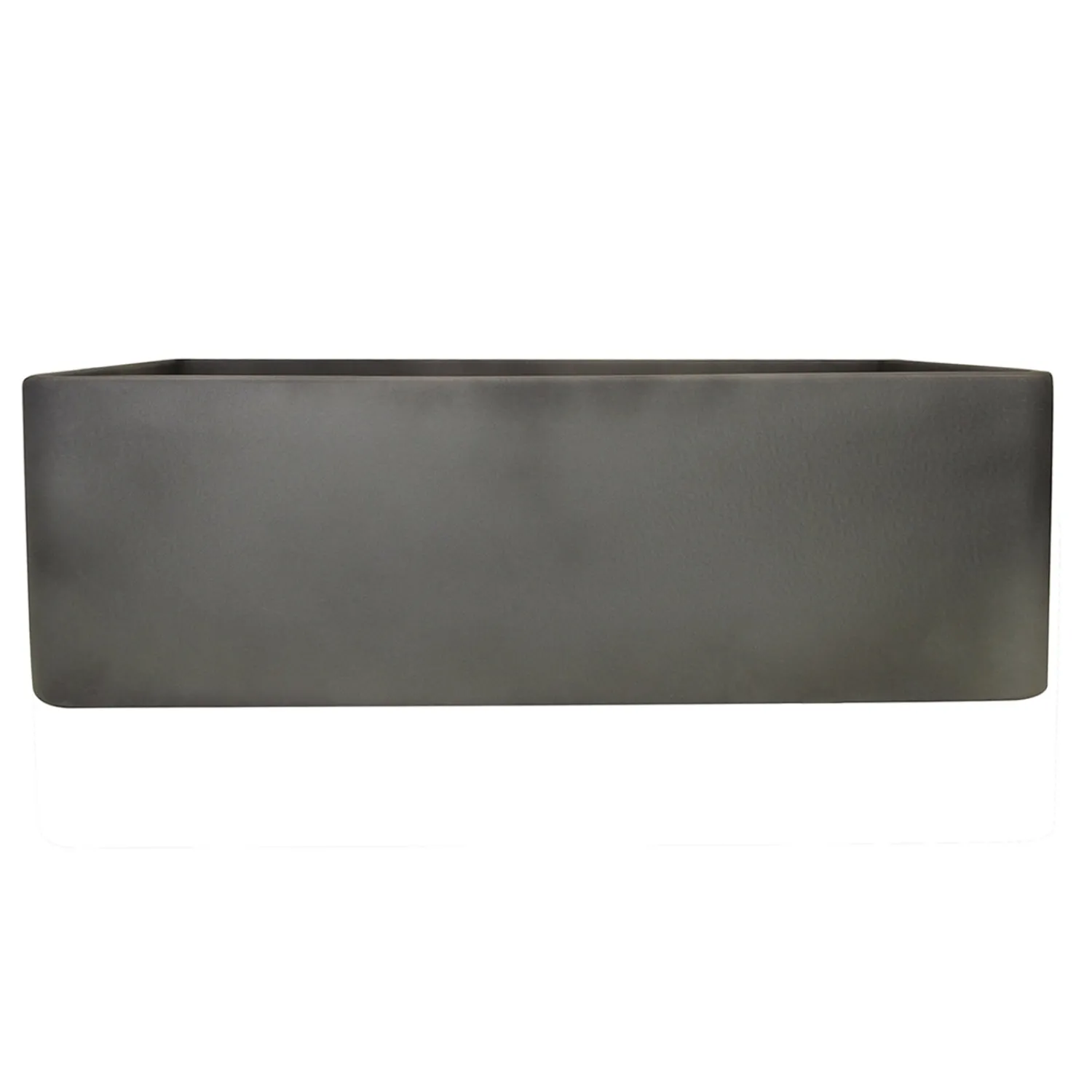 30" Farmhouse Fireclay Sink with Concrete Finish Single Bowl Sinks|Apron Front / Farmhouse Sinks