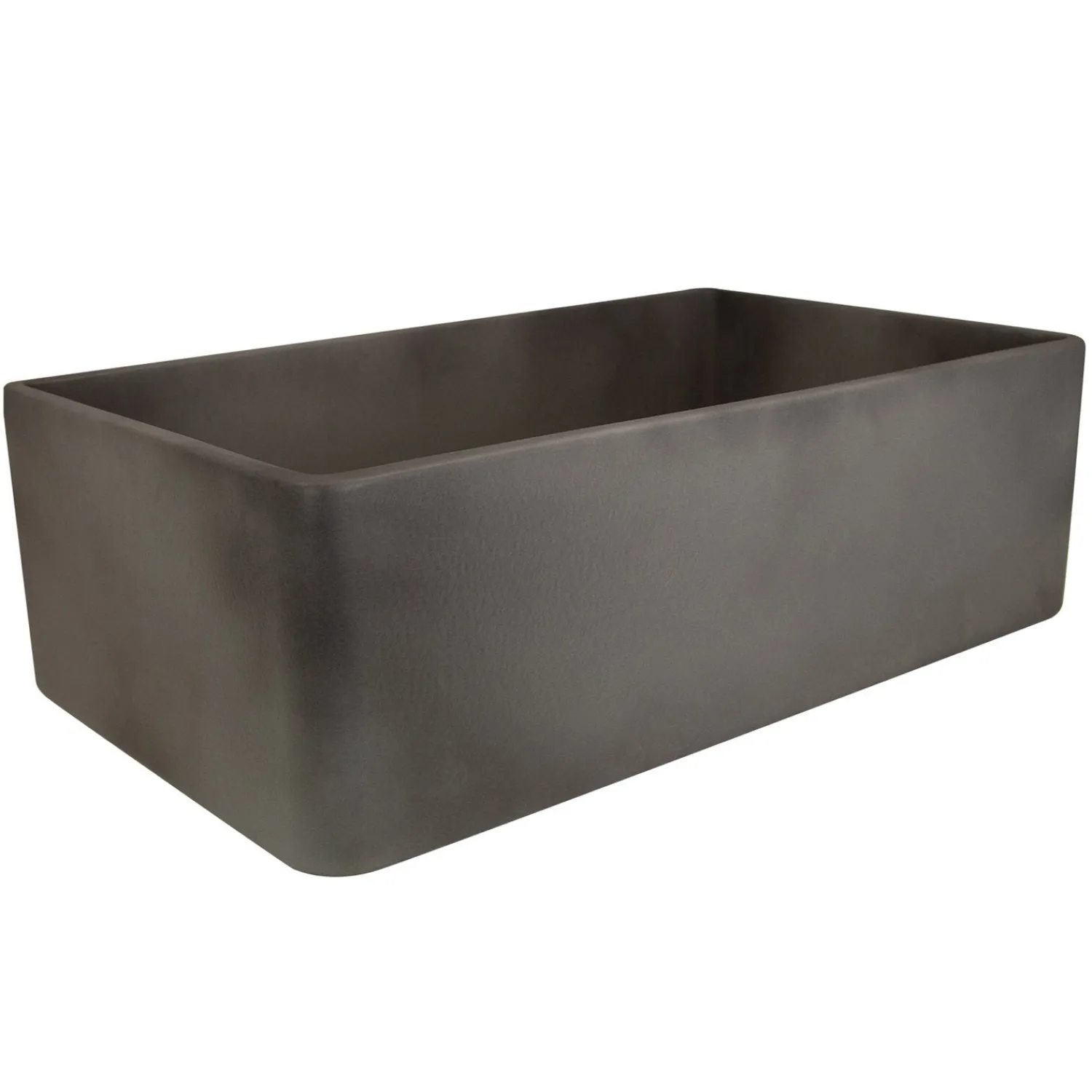 30" Farmhouse Fireclay Sink with Concrete Finish Single Bowl Sinks|Apron Front / Farmhouse Sinks