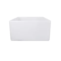 Online 20" Fireclay Farmhouse Kitchen Sink T-FCFS20 Single Bowl Sinks|Apron Front / Farmhouse Sinks