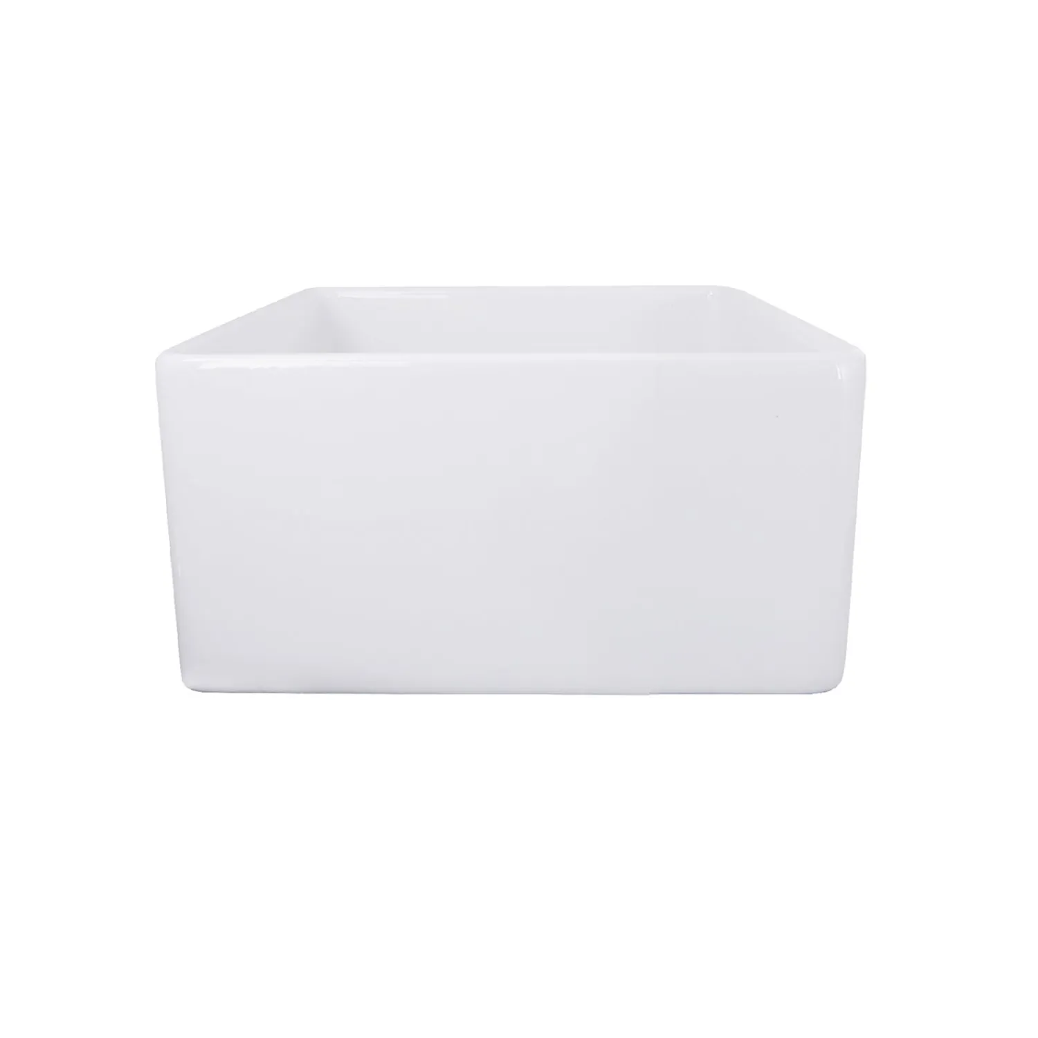 Online 20" Fireclay Farmhouse Kitchen Sink T-FCFS20 Single Bowl Sinks|Apron Front / Farmhouse Sinks