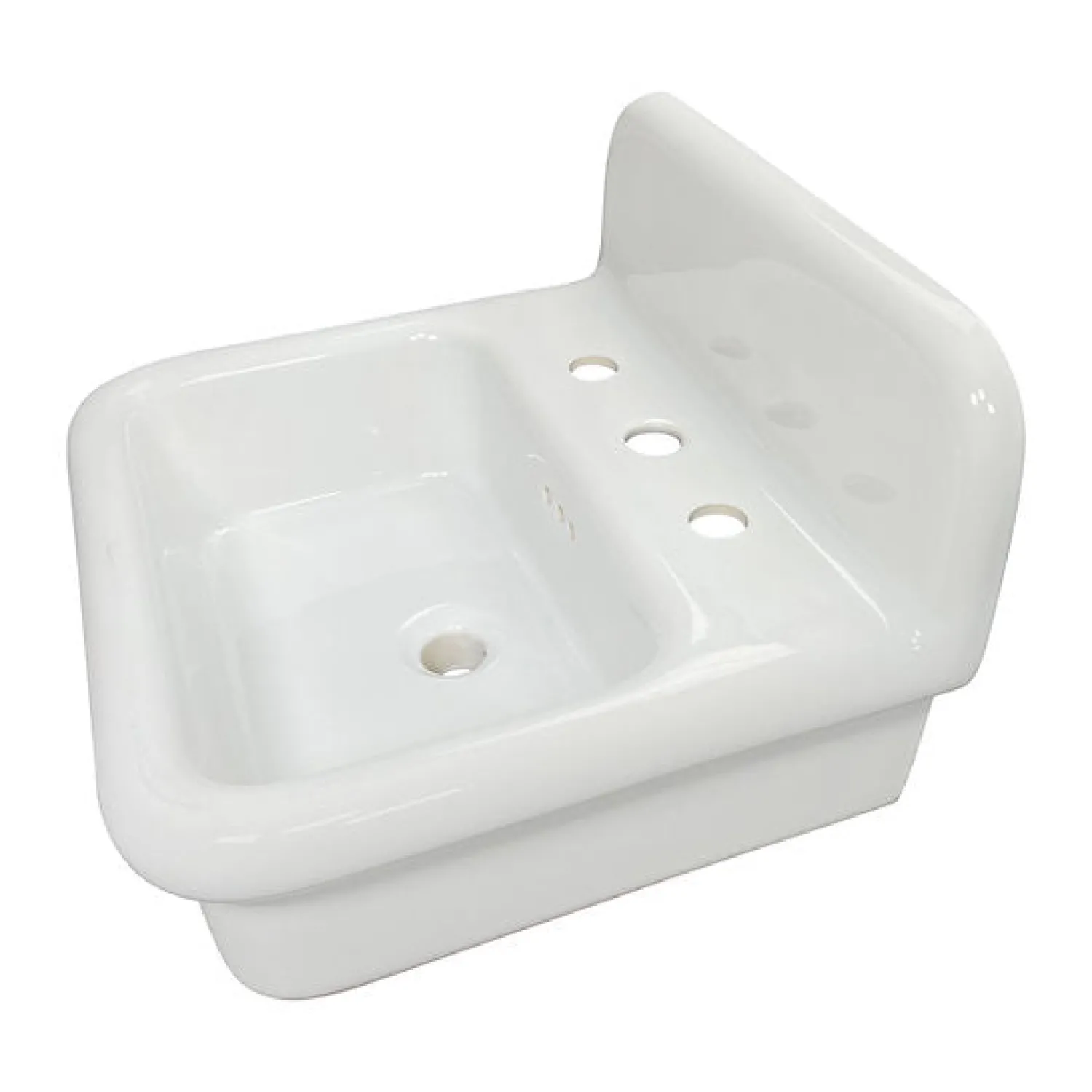 Sale 20" Fireclay Wallmounted Bathroom Sink Wall Mount Sinks|Laundry & Utility Sinks