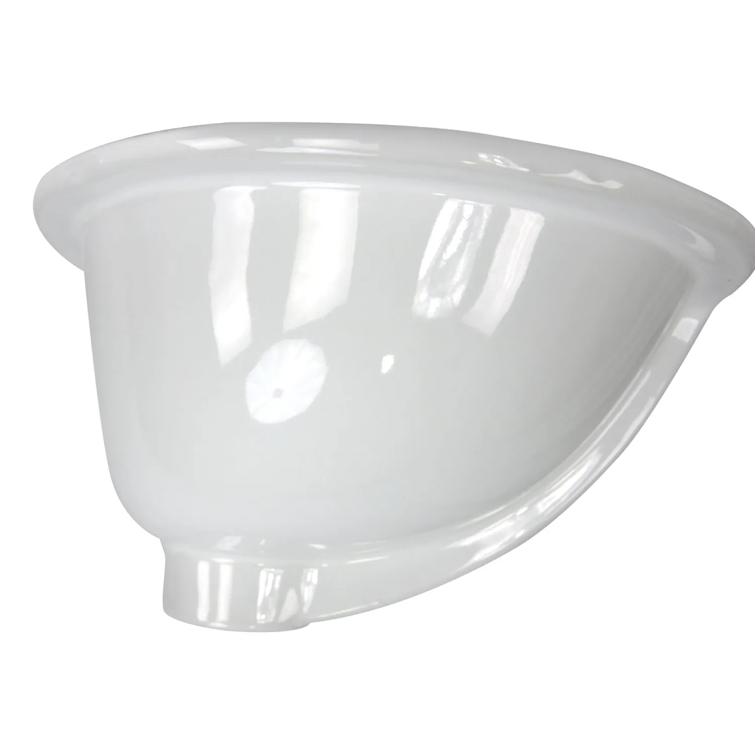 Sale Glazed Bottom 13x10 Undermount Ceramic Sink In White Undermount
