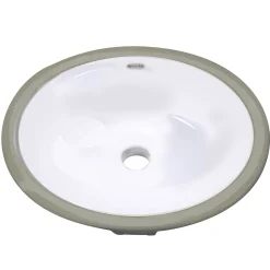 Sale Glazed Bottom 13x10 Undermount Ceramic Sink In White Undermount