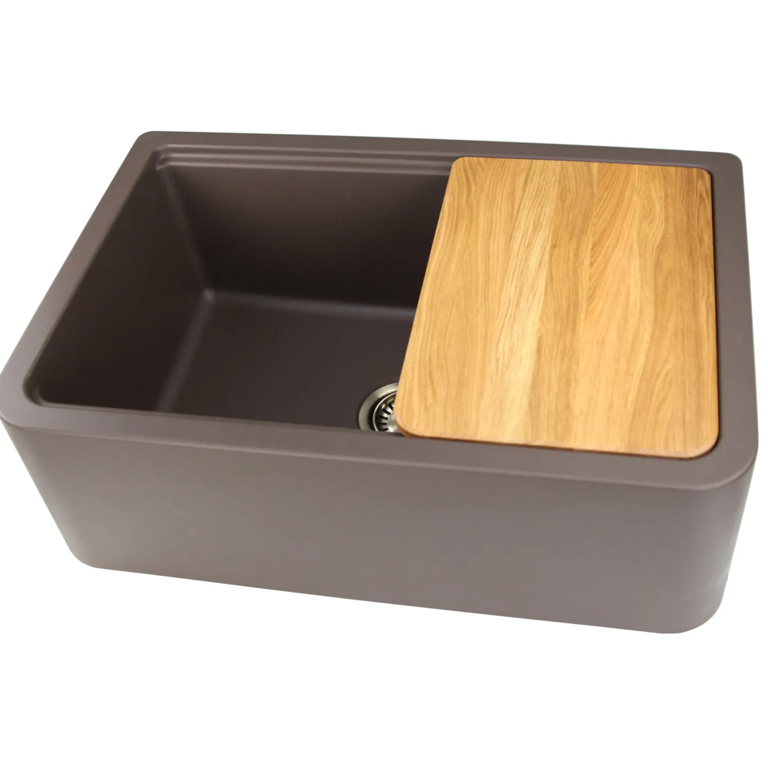 30" Granite Composite Workstation Apron Sink Single Bowl Sinks|Apron Front / Farmhouse Sinks