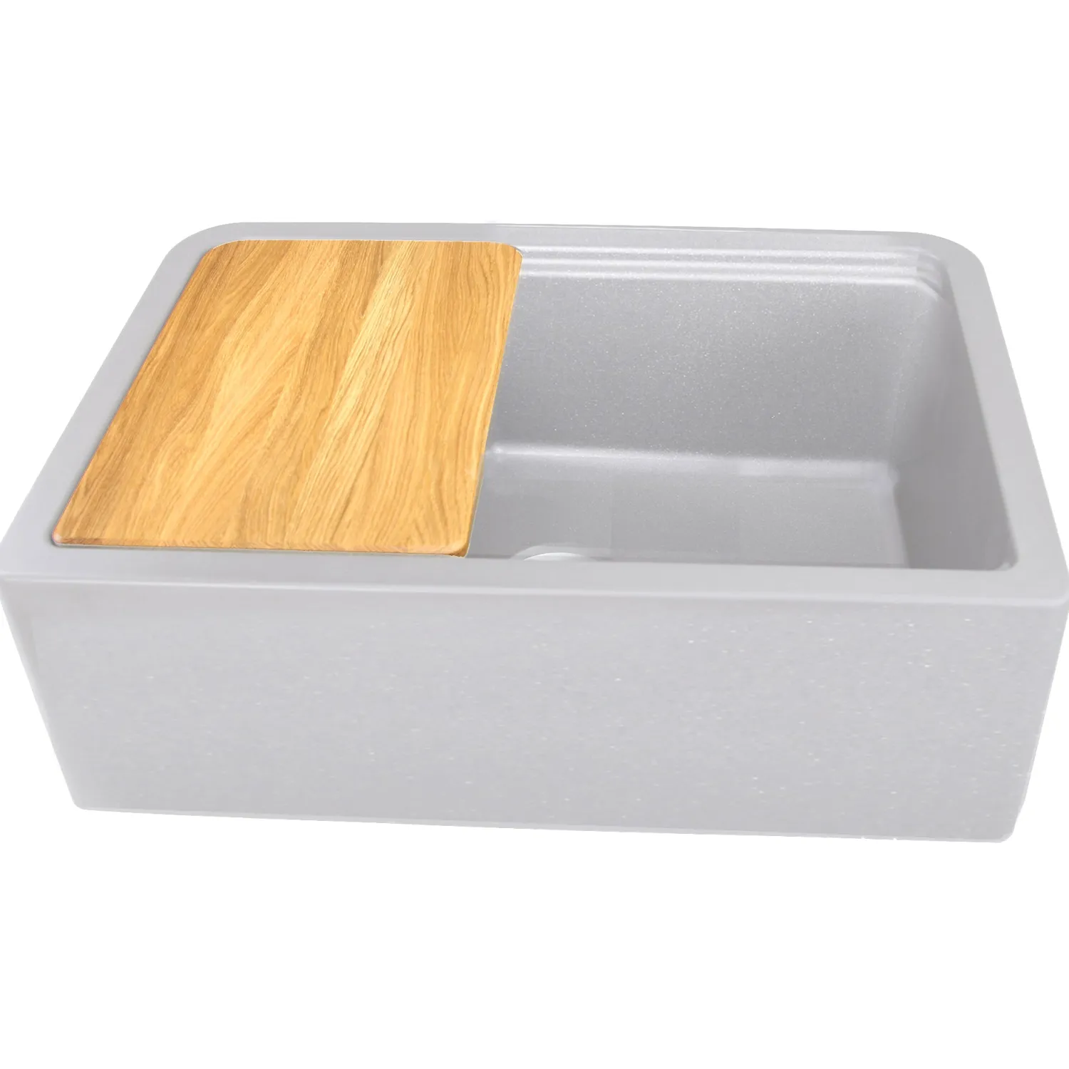 30" Granite Composite Workstation Apron Sink Single Bowl Sinks|Apron Front / Farmhouse Sinks