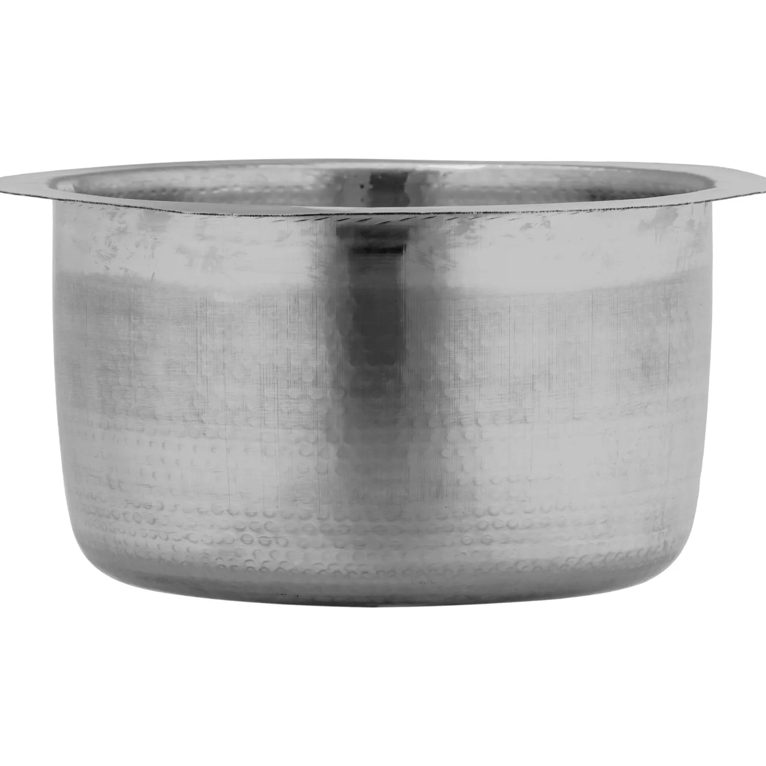 Best 15" Hand Hammered Round Stainless Steel Bar Sink Satin Matte Finish Bar / Prep Sinks
