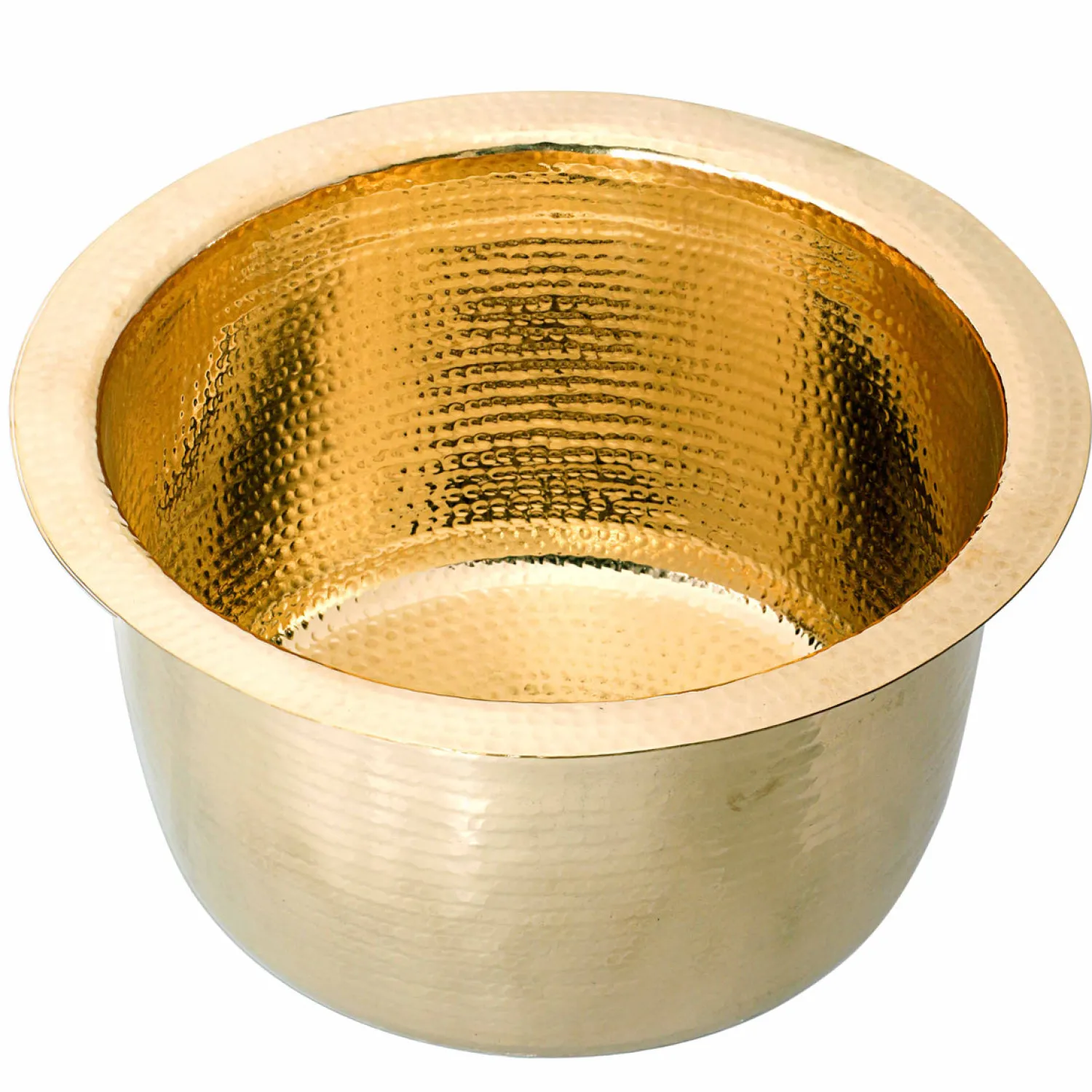 Outlet 15"Hand Hammered Round Brass Bar Sink Sinks For Tight Spaces|Bar / Prep Sinks