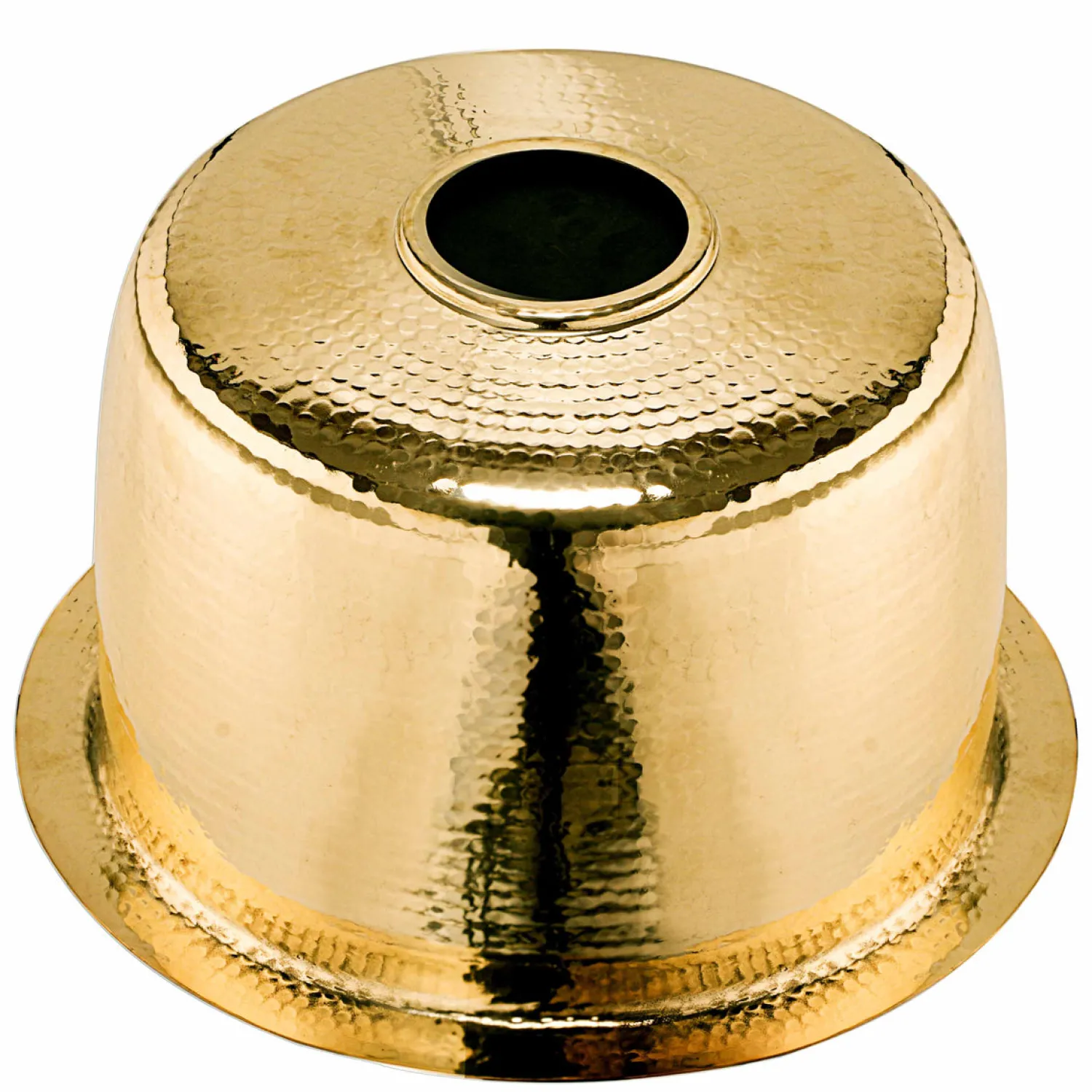 Outlet 15"Hand Hammered Round Brass Bar Sink Sinks For Tight Spaces|Bar / Prep Sinks