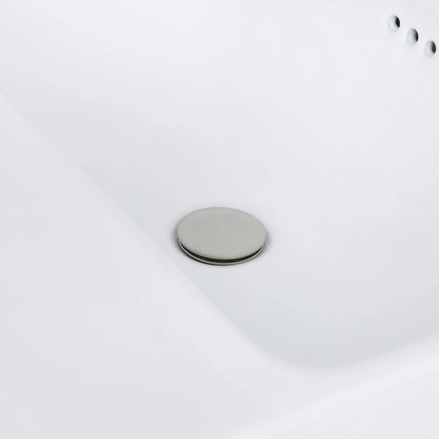 Discount 23-Inch 1-Hole Rectangular Drop-In Ceramic Vanity Sink DI-2317-R1 Drop-In / Top Mount Sinks