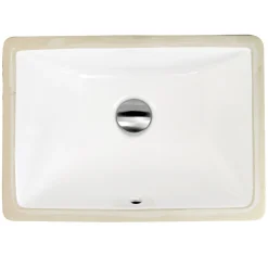 Best 16-Inch x 11-Inch Undermount Ceramic Sink Undermount